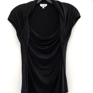 MaxMara black blouse size small